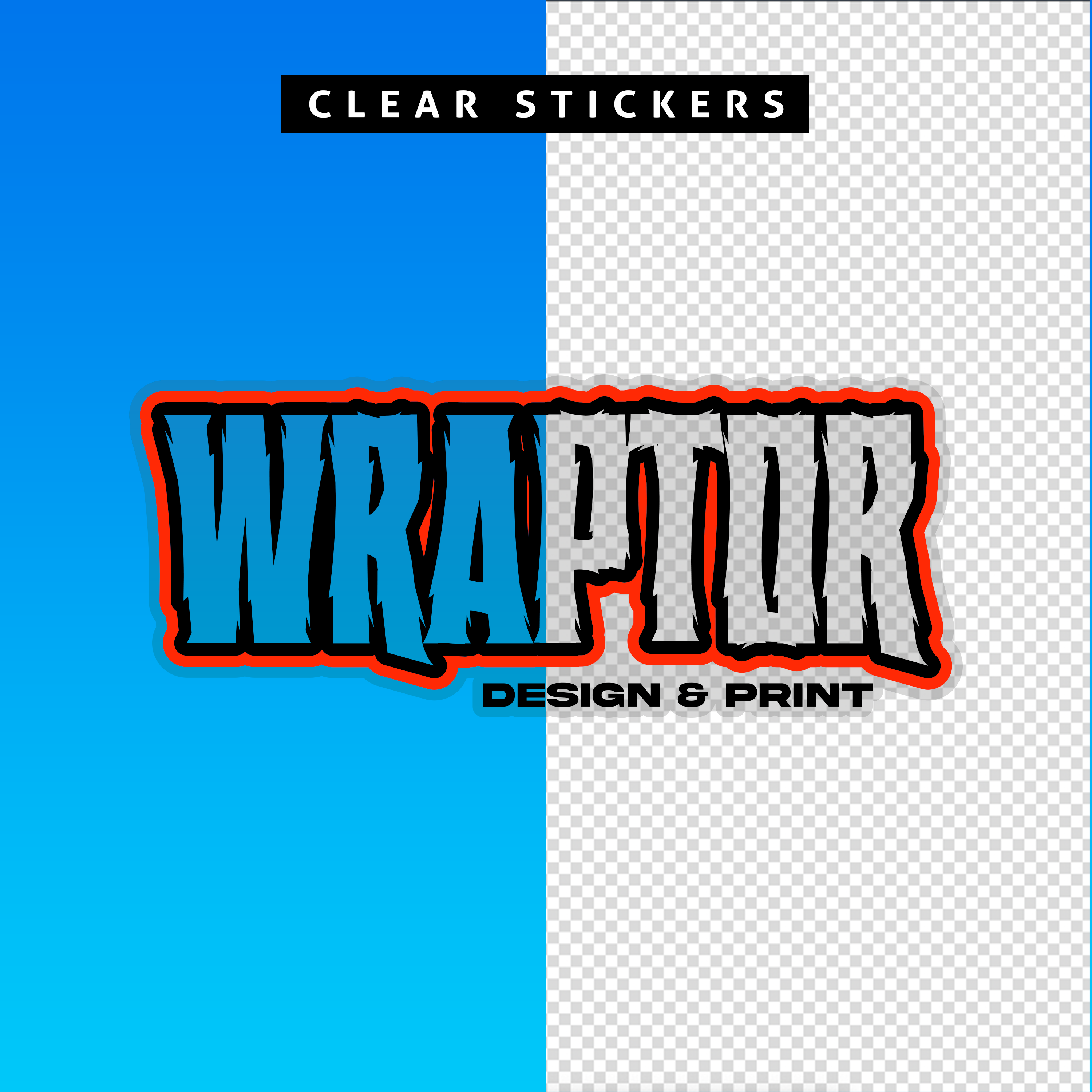 Custom Clear Stickers