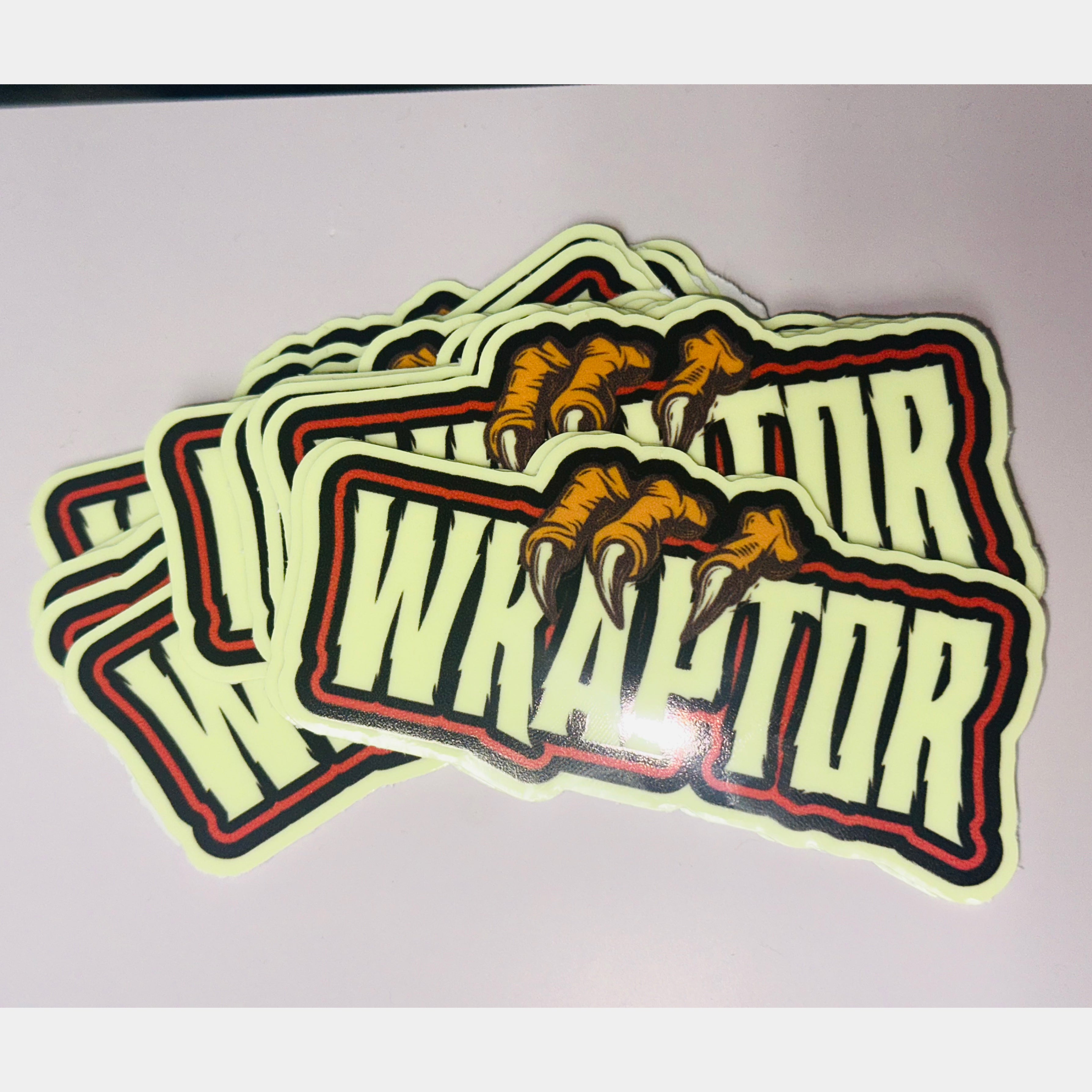 Glow in the dark stickers