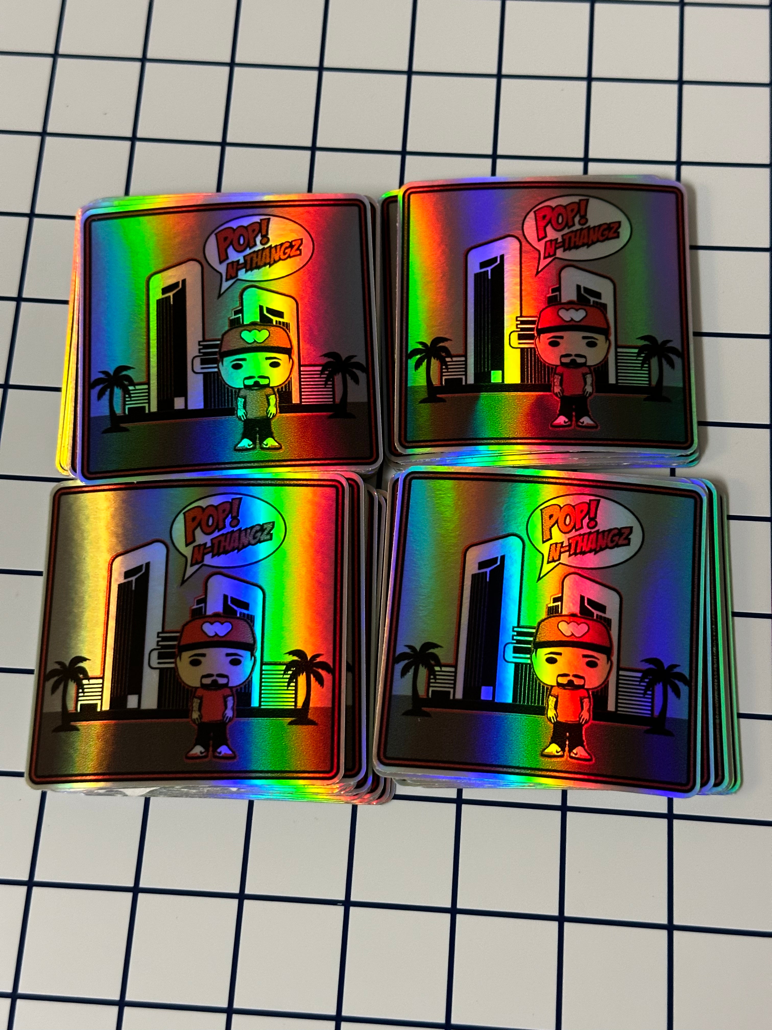 Holographic Stickers