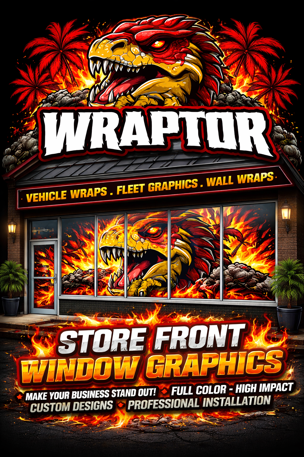 Wraptor Design & Print — Custom Wraps, Stickers & Print in Corpus Christi